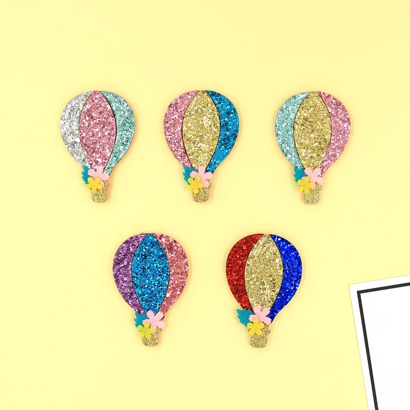 10PCS/Lot Multi Color Hot Air Balloon Padded Applique Crafts for Children Headwear Hair clip Accessories
10PCS/Lot Multi Color Hot Air Balloon Padded Applique Crafts for Children Headwear Hair clip Accessories