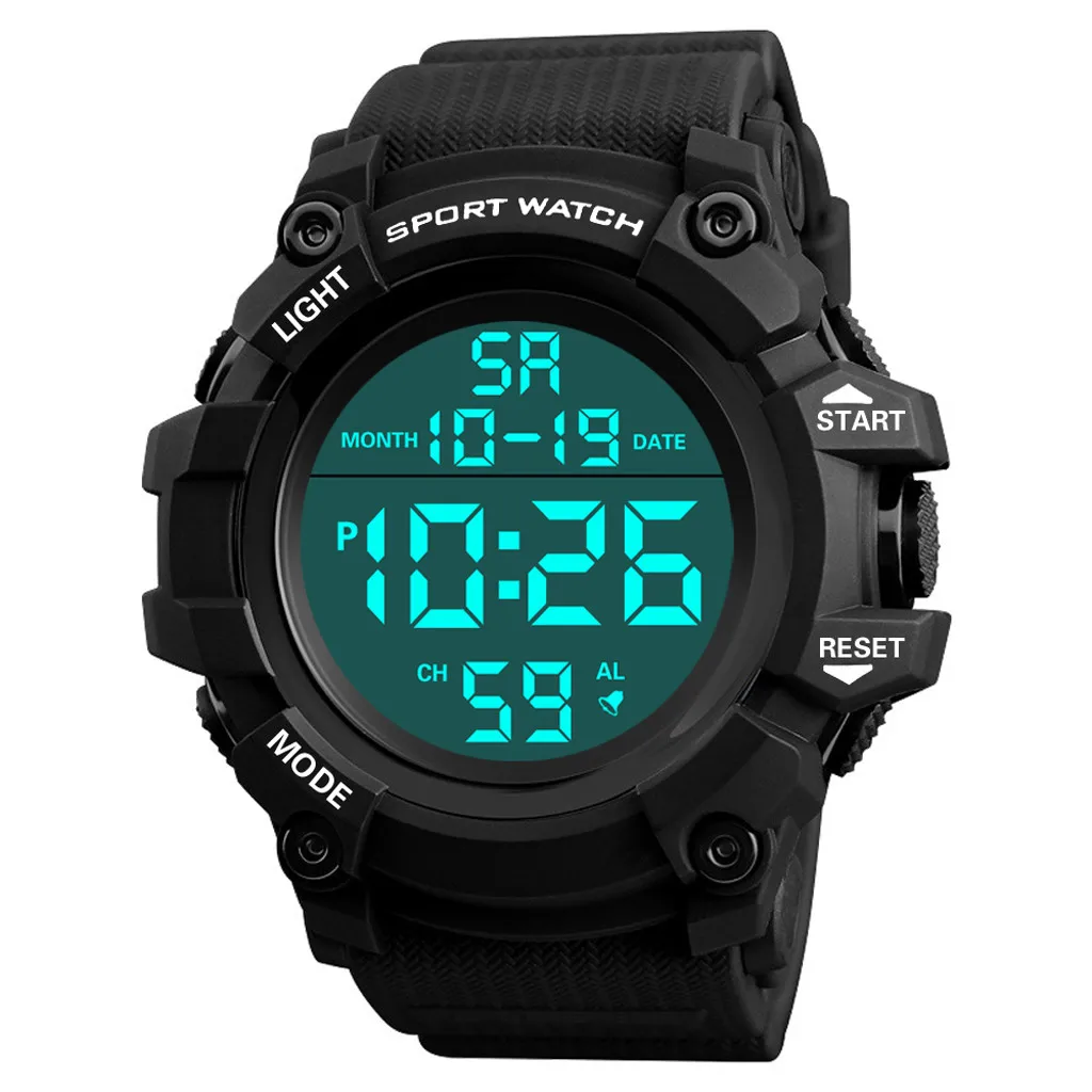Quartz Wristwatches Watches Men Sport 30M Waterproof LED Digital Wrist Watch Luxury Analog Military Men Watches reloj hombre
Quartz Wristwatches Watches Men Sport 30M Waterproof LED Digital Wrist Watch Luxury Analog Military Men Watches reloj hombre