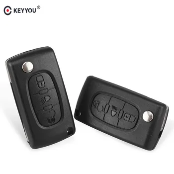 KEYYOU 25X Folding Remote Flip Car Key Shell Fob Case 3 Buttons For CITROEN C2 C3 C4 C5 C6 C8 CE0523 VA2 Blade With logos
KEYYOU 25X Folding Remote Flip Car Key Shell Fob Case 3 Buttons For CITROEN C2 C3 C4 C5 C6 C8 CE0523 VA2 Blade With logos