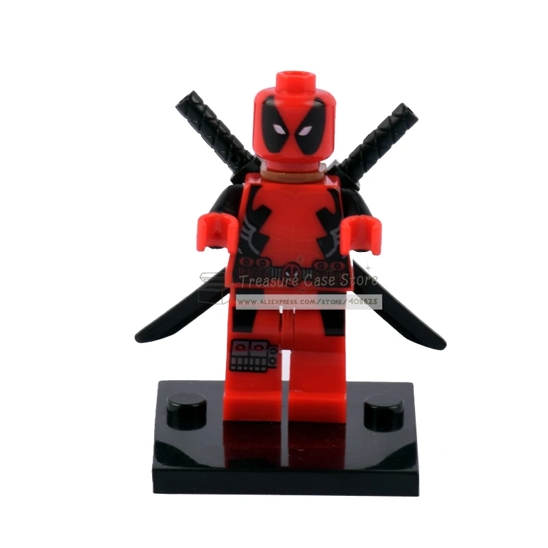 NO.013 Deadpool Individual figure Super Hero Building Toys Blocks