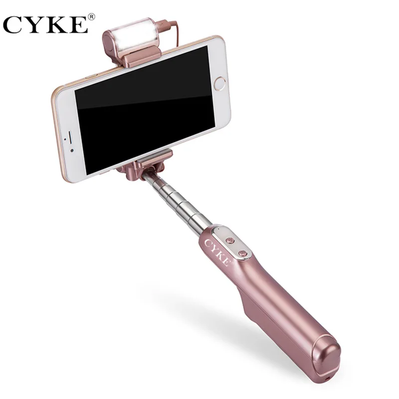 CYKE Bluetooth LED 360 rotatable light-filling Flash Fill Light Selfie Stick with Rear Mirror a unibody for iOS Android
CYKE Bluetooth LED 360 rotatable light-filling Flash Fill Light Selfie Stick with Rear Mirror a unibody for iOS Android