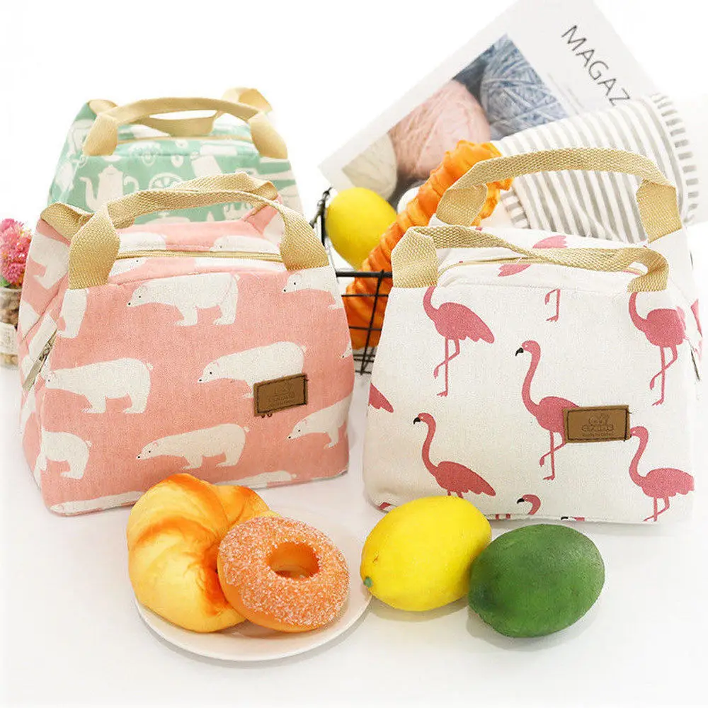 Animal Flamingo Bear Lunch Bags Women Portable Functional Canvas Insulated Thermal Food Picnic Kids Cooler Lunch Box Bag Tote
Animal Flamingo Bear Lunch Bags Women Portable Functional Canvas Insulated Thermal Food Picnic Kids Cooler Lunch Box Bag Tote