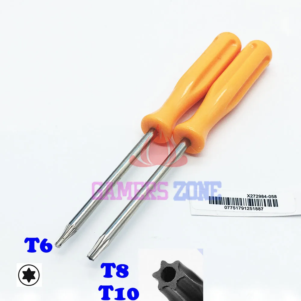Torx Screwdriver / Screwdriver T8 T6 T10 Screwdriver for XBOX 360 Controller HDD W/ Without Hole Barcode
Torx Screwdriver / Screwdriver T8 T6 T10 Screwdriver for XBOX 360 Controller HDD W/ Without Hole Barcode