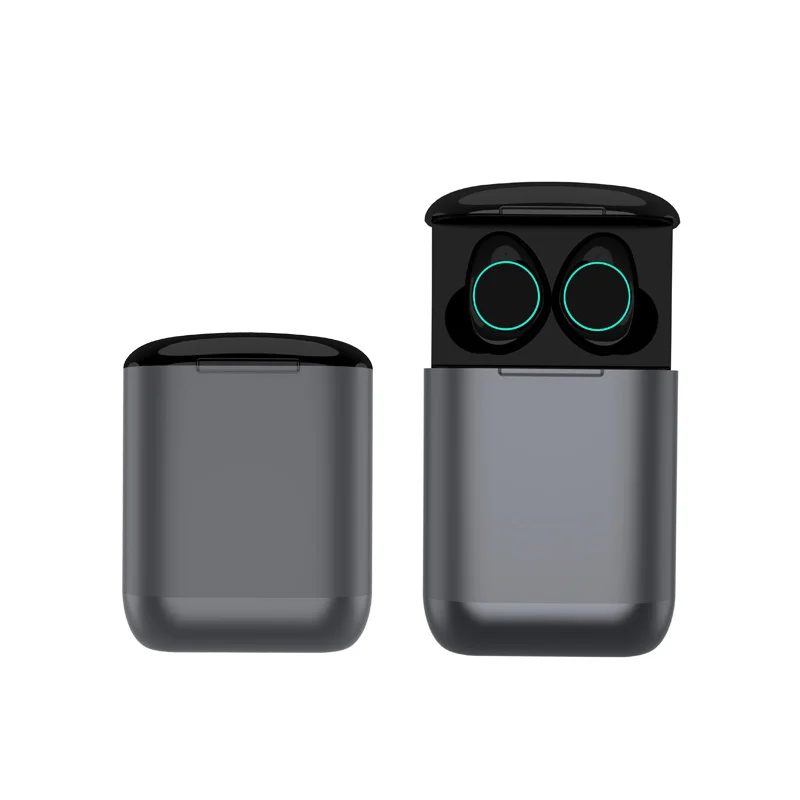 TWS True Wireless Sport Earphones In-Ear Stereo Earbuds IPX7 Waterproof with Mic Charging Dock for Mobile Phone
TWS True Wireless Sport Earphones In-Ear Stereo Earbuds IPX7 Waterproof with Mic Charging Dock for Mobile Phone