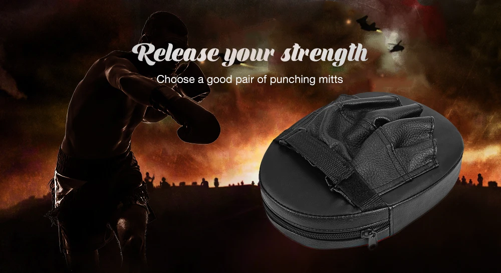 1pcs Focus Boxing Punch Mitts Training Pad for MMA Karate Muay Thai Kick