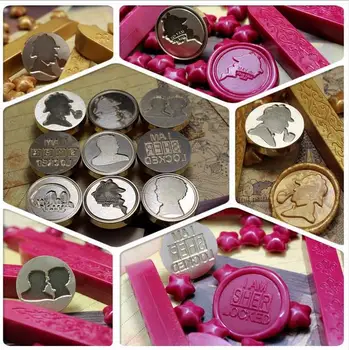 New Hot Sherlock Holmes wax seal Metal head without handle,DIY Scrapbooking wax stamp copper head, Vintage and high quality 
New Hot Sherlock Holmes wax seal Metal head without handle,DIY Scrapbooking wax stamp copper head, Vintage and high quality