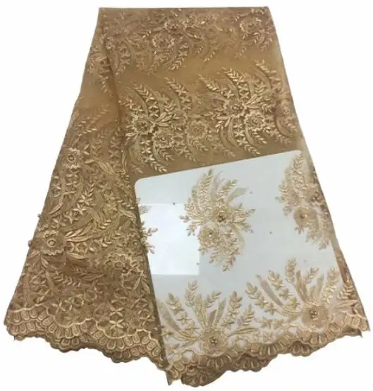 5 yards/ Free shipping High quality Gold Nigerian lace fabric french lace African lace fabric Dress lace
5 yards/ Free shipping High quality Gold Nigerian lace fabric french lace African lace fabric Dress lace