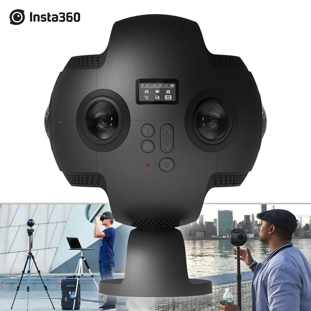 Insta360 Pro 8K 360 VR Video Camera 4K 100fps 7 Insta360 Pro 8K 360 VR Video Camera 4K 100fps 1