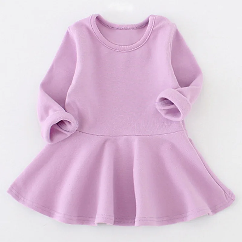 2017 Winter Warm Dresses For Girls Cute Solid Long Children Full Sleeves Dress O-Neck Party Princess Baby Girls Kids Clothes
2017 Winter Warm Dresses For Girls Cute Solid Long Children Full Sleeves Dress O-Neck Party Princess Baby Girls Kids Clothes