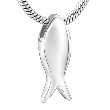 KLH10926 Happy Fish Cremation Jewelry Keepsake Memorial Ashes Urn Necklace-Blank Fish Pendant for Ashes or Memorial
KLH10926 Happy Fish Cremation Jewelry Keepsake Memorial Ashes Urn Necklace-Blank Fish Pendant for Ashes or Memorial