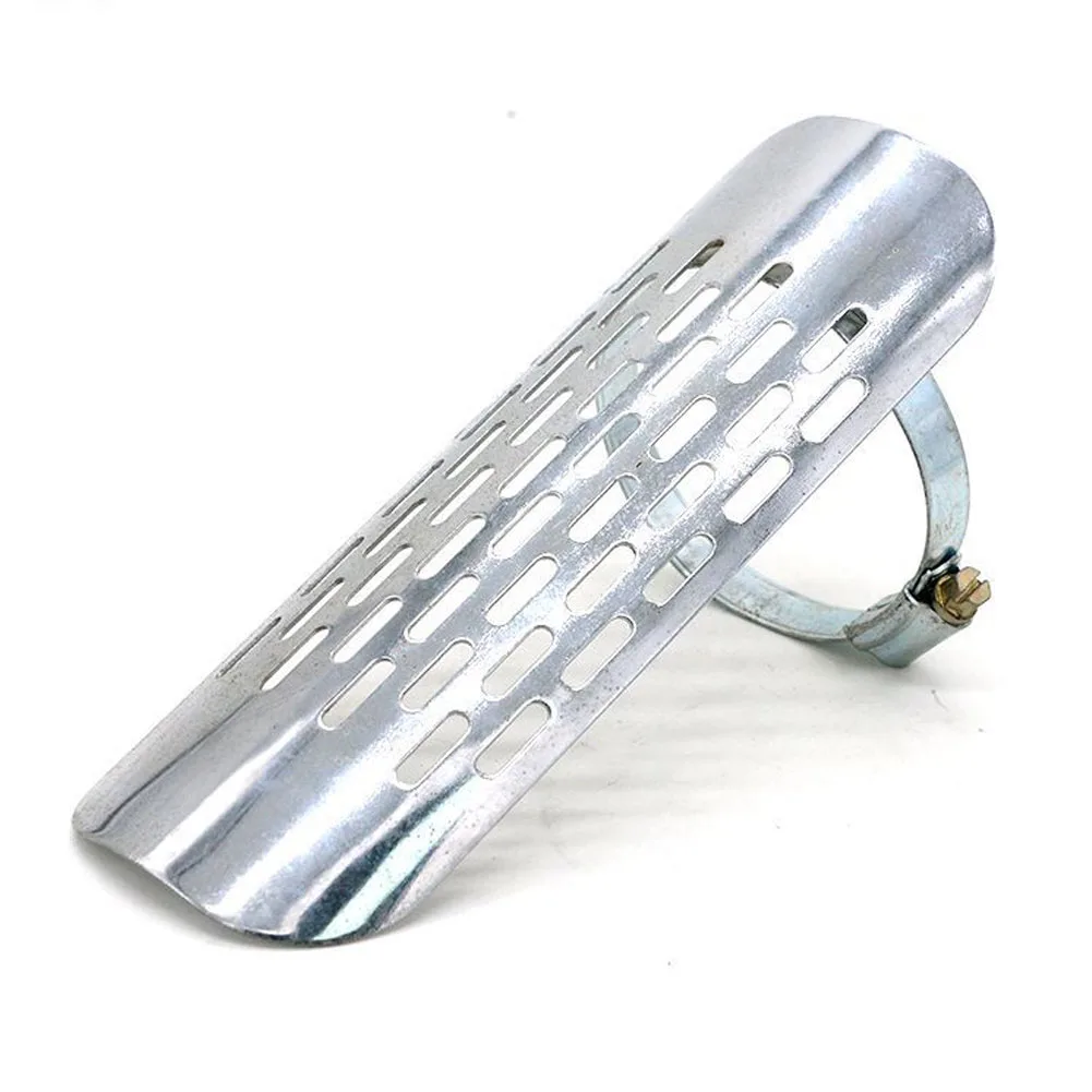 Guard Heel Heat Cover Exhaust Pipe Chrome For Motorcycle Shield Protector Muffler
Guard Heel Heat Cover Exhaust Pipe Chrome For Motorcycle Shield Protector Muffler