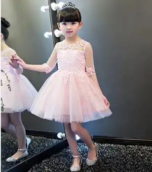 Summer Boutique Summer Half Sleeve Girl Flower Girl wedding dress Pink Bow Cotton Lace Neck Girl Flower wedding party dress
Summer Boutique Summer Half Sleeve Girl Flower Girl wedding dress Pink Bow Cotton Lace Neck Girl Flower wedding party dress