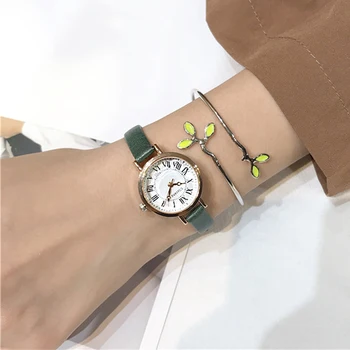 Ulzzang Lady Retro Roman Numerals Quartz Watch Woman Luxury Brand Small Dial Leather Dress Wrist Watches Clock Reloj Mujer
Ulzzang Lady Retro Roman Numerals Quartz Watch Woman Luxury Brand Small Dial Leather Dress Wrist Watches Clock Reloj Mujer