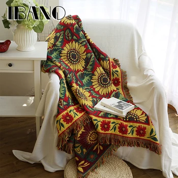 IBANO Cotton Throw Blanket Sofa Cover 130x180CM Vintage Chrysanthemum Thread Blanket For Home Decorative Beed Sheet Floor Mat
IBANO Cotton Throw Blanket Sofa Cover 130x180CM Vintage Chrysanthemum Thread Blanket For Home Decorative Beed Sheet Floor Mat