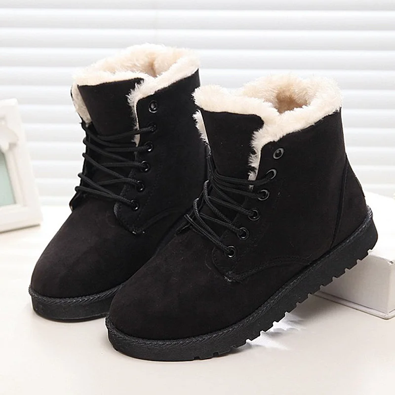 Hot Women Boots Winter Snow Boots Female Winter Boots Women Shoes Ankle Boots For Women Flats Booties Free Shipping Plus Size 43
Hot Women Boots Winter Snow Boots Female Winter Boots Women Shoes Ankle Boots For Women Flats Booties Free Shipping Plus Size 43