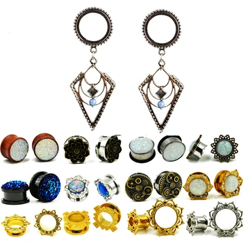BOG-Pair Stainless Steel Ear Fresh Tunnel Plugs Ear Piercings Screw Fit Ear Stretched Expander Piercing Body Jewelr
BOG-Pair Stainless Steel Ear Fresh Tunnel Plugs Ear Piercings Screw Fit Ear Stretched Expander Piercing Body Jewelr