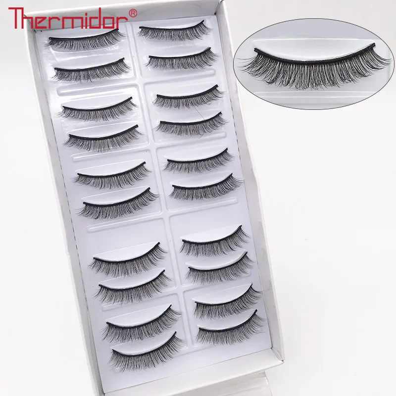 Thermidor 3D Natural False Eyelashes High Quality Fiber Eyelash Korean style Lash Not easy to change and Reusable
Thermidor 3D Natural False Eyelashes High Quality Fiber Eyelash Korean style Lash Not easy to change and Reusable