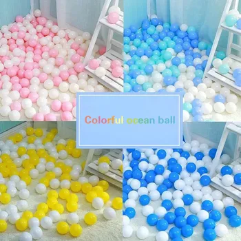 100pcs 5.5cm Ocean Ball Anti Stress Soft Ball for the Pool Ball Pits Water Pool Balls Baby Funny Toys Outdoor Sports Toys
100pcs 5.5cm Ocean Ball Anti Stress Soft Ball for the Pool Ball Pits Water Pool Balls Baby Funny Toys Outdoor Sports Toys