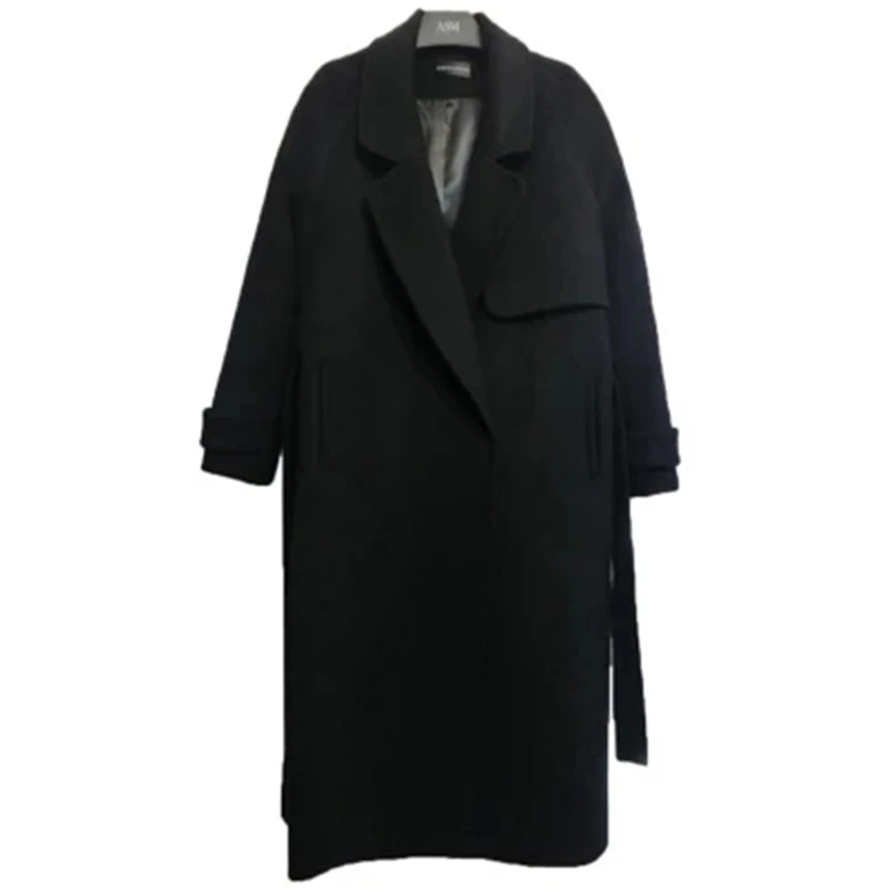 Winter Loose Large Size female long section thick woolen coat Winter Women Woolen Overcoat long Covered Button woolen coat D897
Winter Loose Large Size female long section thick woolen coat Winter Women Woolen Overcoat long Covered Button woolen coat D897