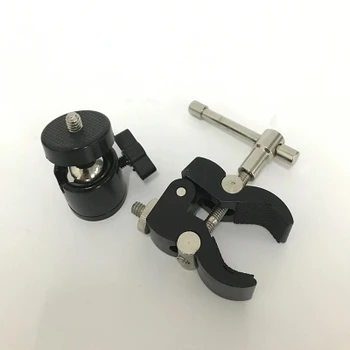 Crab Pliers Clip Super Clamp For DSLR Rig DJI Ronin-M LCD Monitor Studio Light Magic Arm Camera+360 Swivel 1/4 Ball Head
Crab Pliers Clip Super Clamp For DSLR Rig DJI Ronin-M LCD Monitor Studio Light Magic Arm Camera+360 Swivel 1/4 Ball Head