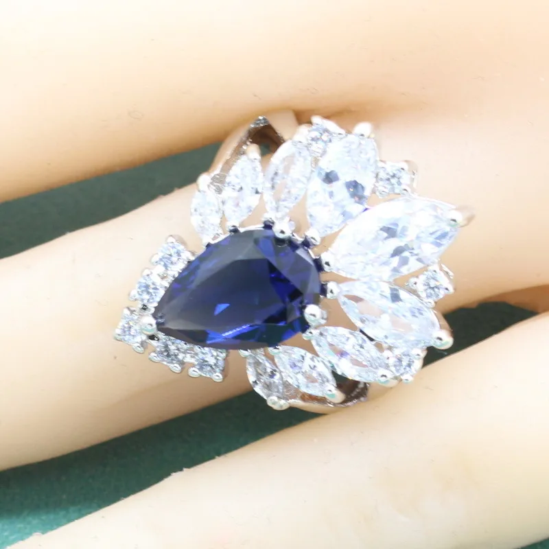 Women's Silver Ringen 925 Goldfish Shape Blue Stone Ring for Women Female Bridal Engagement Rings Free Red Ring Box Dropshipping
Women's Silver Ringen 925 Goldfish Shape Blue Stone Ring for Women Female Bridal Engagement Rings Free Red Ring Box Dropshipping