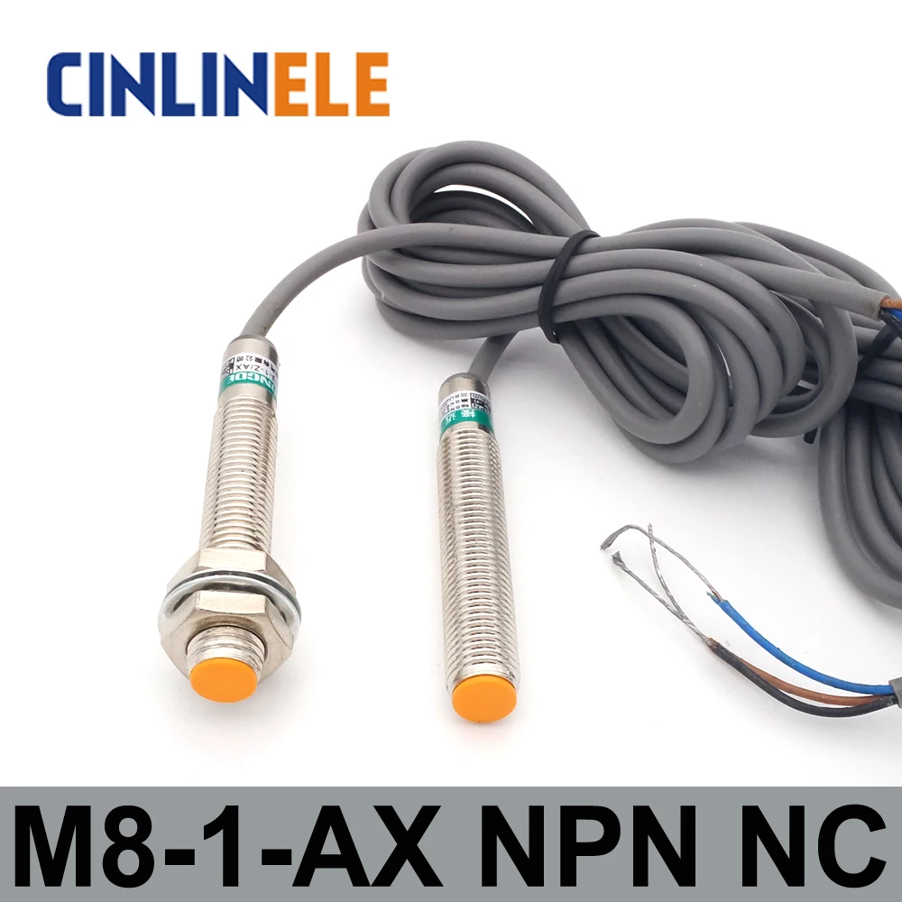 M8 LJ8A3-1-Z/AX 1mm 6-36V induction DC NPN NC metal sensor inductive proximity switch Screen shield type LJ8A3 sensor switch
M8 LJ8A3-1-Z/AX 1mm 6-36V induction DC NPN NC metal sensor inductive proximity switch Screen shield type LJ8A3 sensor switch