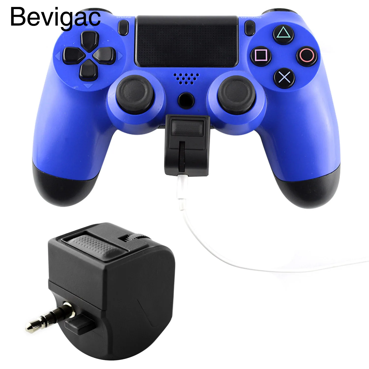 Bevigac 3.5mm Headphone Earphones Adapter w/Microphone Earphone Volume Control for Sony PlayStation 4 PS4 Slim Pro Controller VR
Bevigac 3.5mm Headphone Earphones Adapter w/Microphone Earphone Volume Control for Sony PlayStation 4 PS4 Slim Pro Controller VR