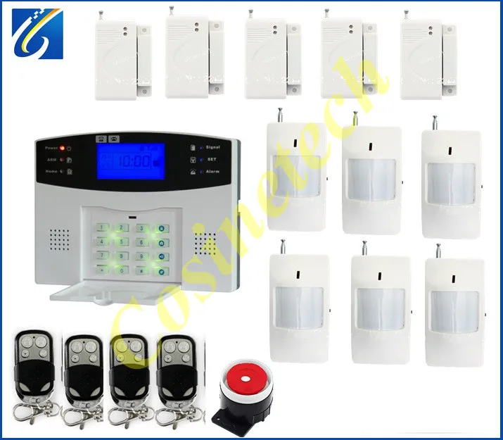 classic style smart home security burglar alarm sysem+5 door sensor+6 PIR sensor,multi-language for selection gsm alarm system
classic style smart home security burglar alarm sysem+5 door sensor+6 PIR sensor,multi-language for selection gsm alarm system