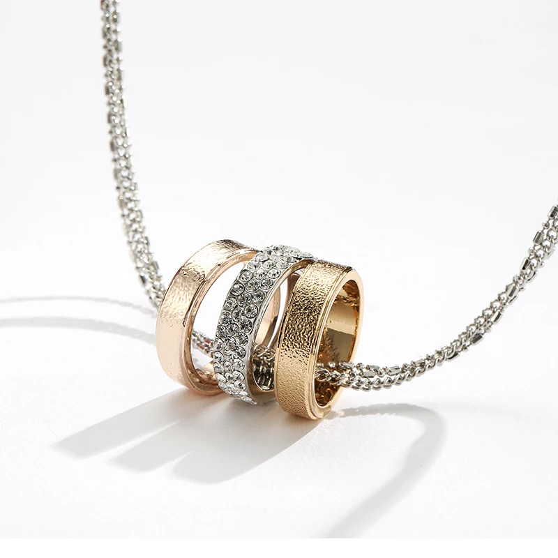 Multi layer Long Chain Necklace Simple Round Silver Gold Circle Necklaces Pendant Chain For Women Gift Jewelry Fashion 2019 New
Multi layer Long Chain Necklace Simple Round Silver Gold Circle Necklaces Pendant Chain For Women Gift Jewelry Fashion 2019 New
