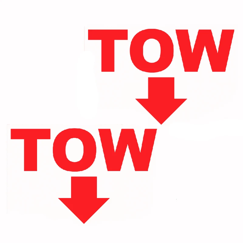 12.1cm*10.6cm 2x TOW Arrow Rally Motorsport JDM Racing Bumper Car Stickers Vinyl Decals Accessories S8-1036
12.1cm*10.6cm 2x TOW Arrow Rally Motorsport JDM Racing Bumper Car Stickers Vinyl Decals Accessories S8-1036
