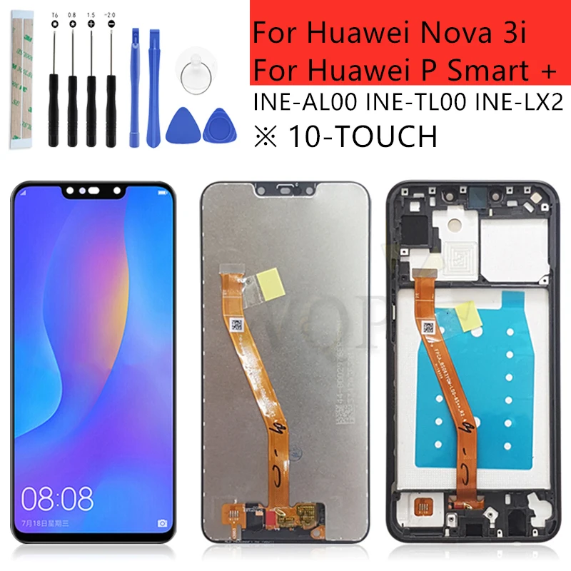 Original For Huawei Nova 3i screen replacement + Frame Display Touch Screen Digitizer Assembly for Huawei P Smart+2018 LCD
Original For Huawei Nova 3i screen replacement + Frame Display Touch Screen Digitizer Assembly for Huawei P Smart+2018 LCD