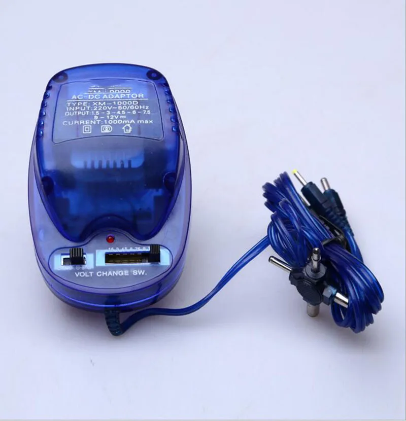 AC220V-240V Power Adapter DC Output 1.5 3 4.5 6 7.5 9 12V 1A 1000 mA plug 5.5 / 3.5 / 2.5MM
AC220V-240V Power Adapter DC Output 1.5 3 4.5 6 7.5 9 12V 1A 1000 mA plug 5.5 / 3.5 / 2.5MM