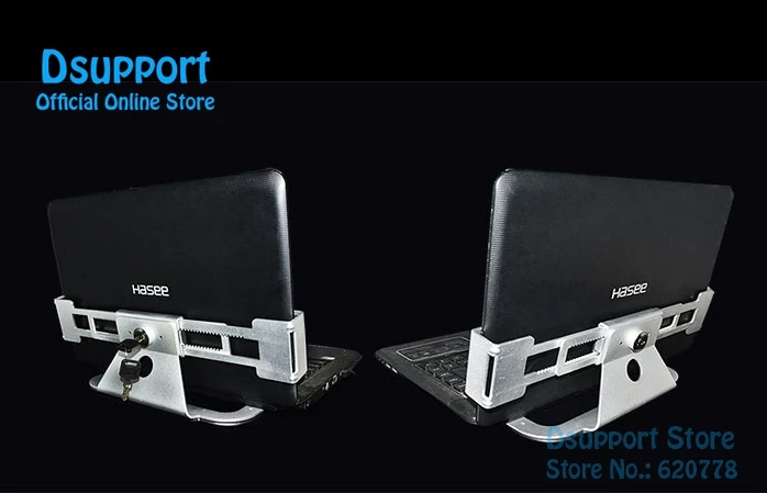 Aluminum Alloy Anti Theft Laptop Display Stand With Security Lock and Key 13-19 inch Laptop Holder Bracke
Aluminum Alloy Anti Theft Laptop Display Stand With Security Lock and Key 13-19 inch Laptop Holder Bracke