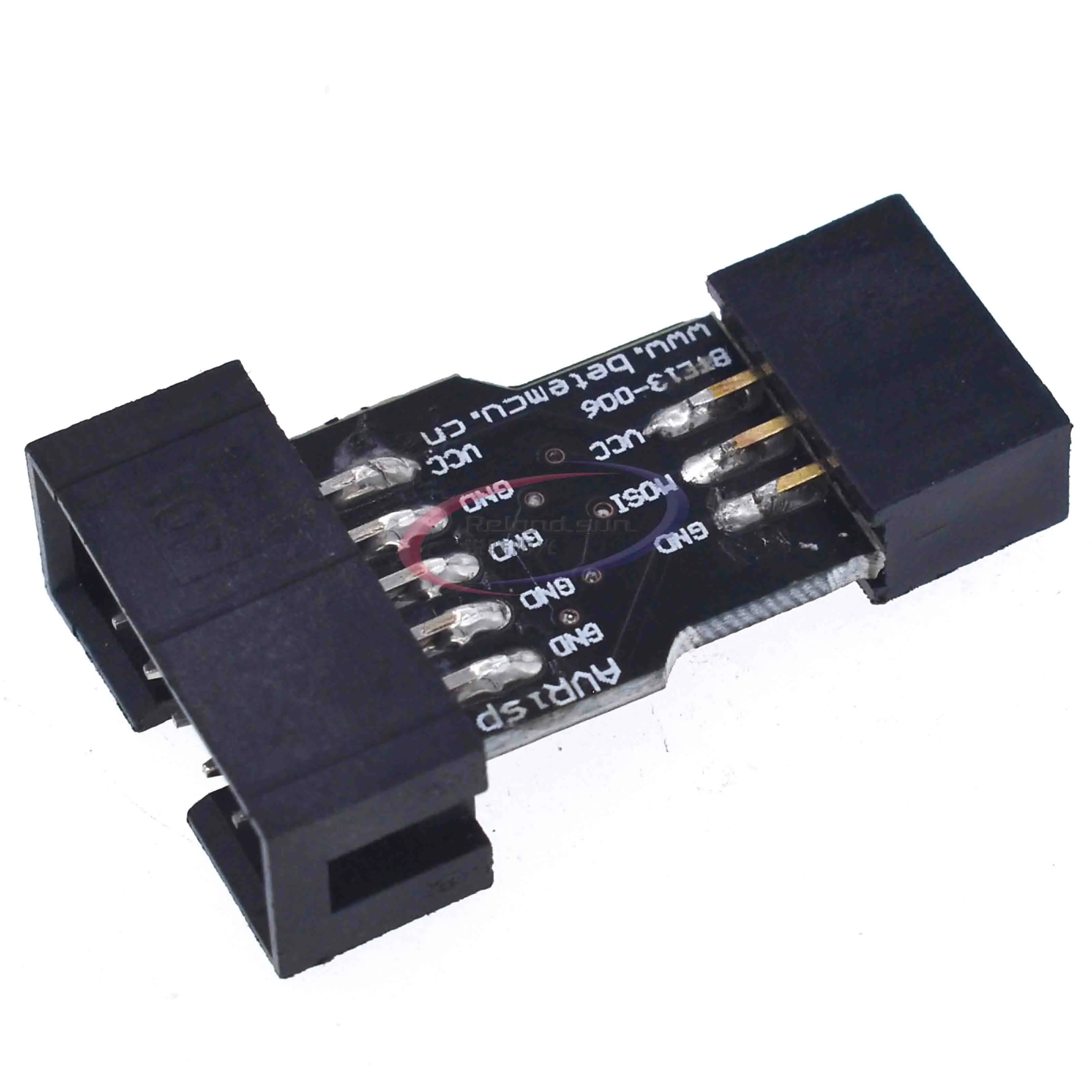 2pcs 10Pin To 6PiN Convert Standard 10 Pin 6 Adapter Board For ATMEL STK500 AVRISP USBASP ISP Interface Converter AVR | Электронные