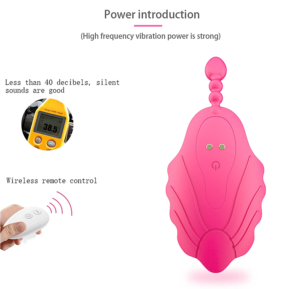 Panty Vibrator Sex Toys Wireless Remote Control Portable Clitoral Stimulator Invisible Vibrator Sex Toys for Women Masturbation (6)