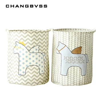 Nordic Style Lovely Horse Pattern Storage Bucket Waterproof Foods Toys Cloths Tidy Storage Container Storage Bag Gift For Baby
Nordic Style Lovely Horse Pattern Storage Bucket Waterproof Foods Toys Cloths Tidy Storage Container Storage Bag Gift For Baby