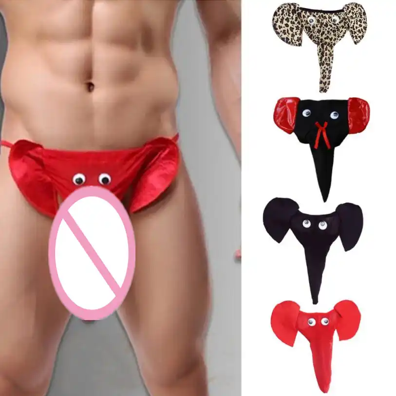 calzoncillos en forma de elefante