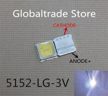 For LG LED Lighting Application Middle Power LED 0.5W 3V 5152 6500K Cool white LEMWS51R80GZ10 CRI80 Lighting Application LCD TV
For LG LED Lighting Application Middle Power LED 0.5W 3V 5152 6500K Cool white LEMWS51R80GZ10 CRI80 Lighting Application LCD TV