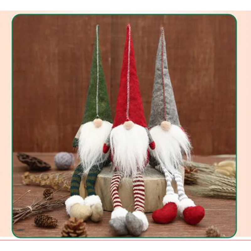 Christmas Decoration Cute Sitting Long-legged Elf Festival New Year Dinner Party 2018 Christmas Decorations for Home
Christmas Decoration Cute Sitting Long-legged Elf Festival New Year Dinner Party 2018 Christmas Decorations for Home