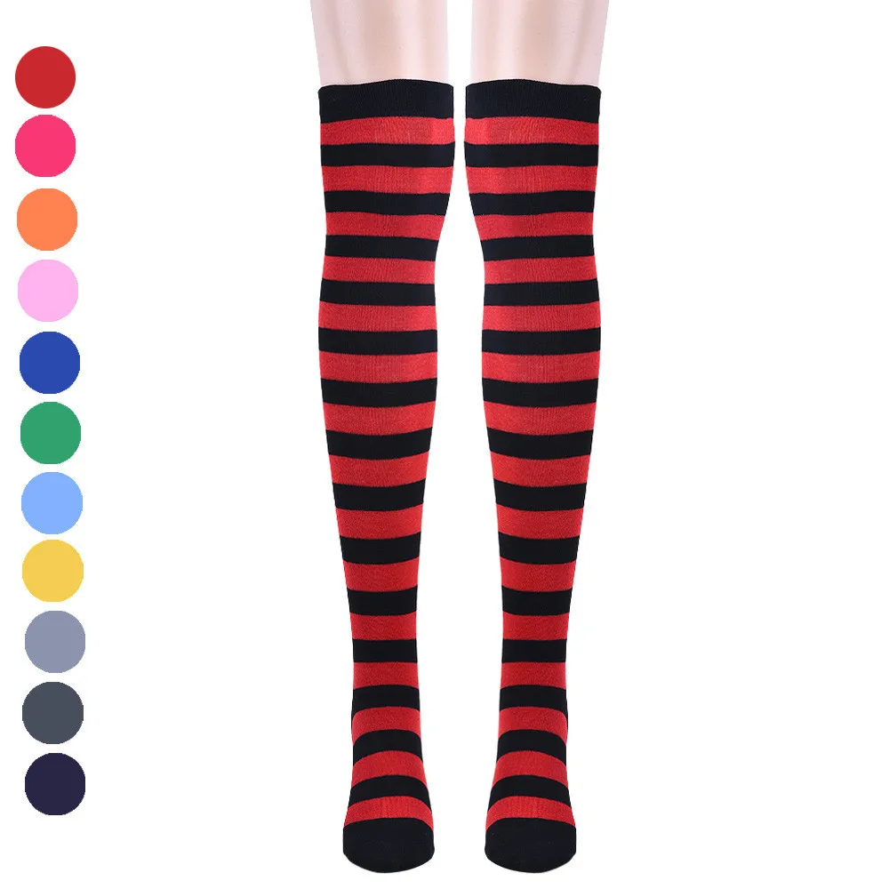 JAYCOSIN Long Socks Women1 Pair Thigh Fringe Socks Girls Over Knee High Socks Striped Breathable Ankle Non Slip Socks 2019
JAYCOSIN Long Socks Women1 Pair Thigh Fringe Socks Girls Over Knee High Socks Striped Breathable Ankle Non Slip Socks 2019