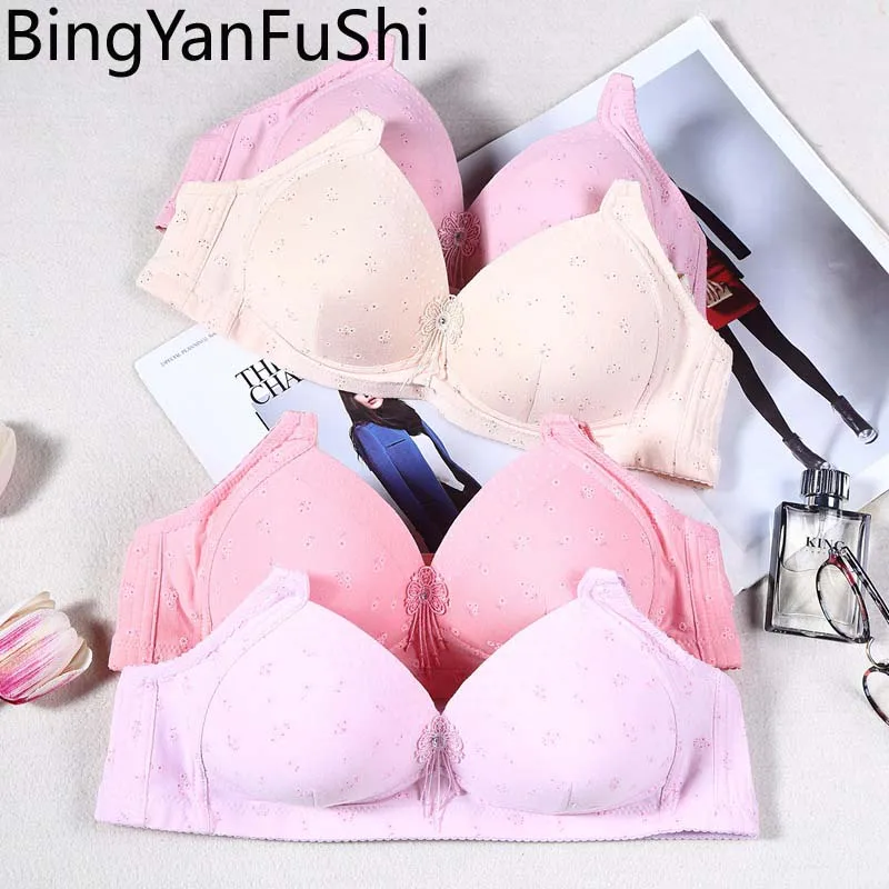 

2019 new brand cotton bra plus size 100D 100C 100B 95D 95C 95B 90D 90C 90B 85D 85C 85B 80D 80C 80B cup bras for women bh C3520