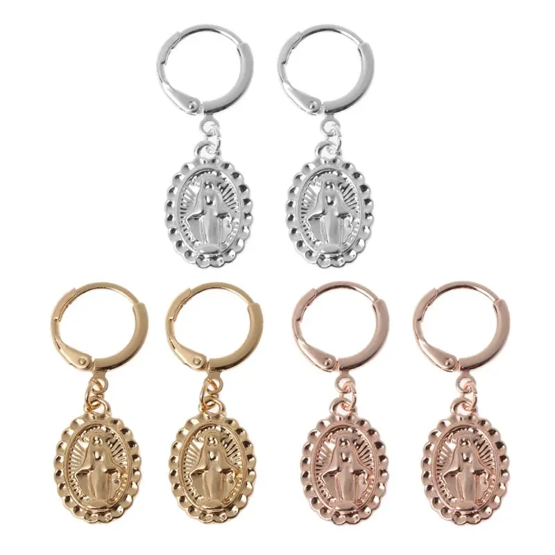Religion Lady of Guadalupe Virgin Mary Portrait Pendant Drop Earrings For Women Christmas Gifts
Religion Lady of Guadalupe Virgin Mary Portrait Pendant Drop Earrings For Women Christmas Gifts