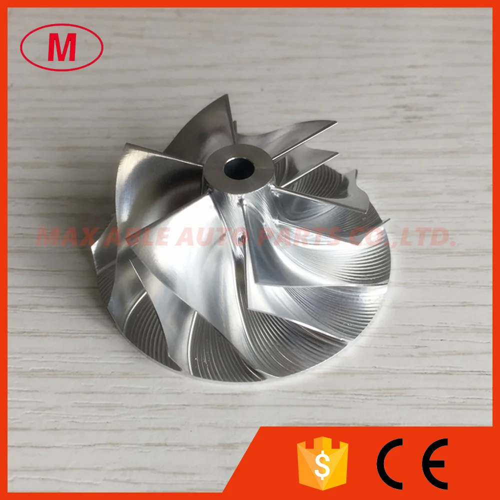 TD04H 15G 49189-40300 43.38/55.69mm 6+6 blades Turbo Billet/aluminun 2618/milling compressor wheel for 49189-00501 1401-404-415
TD04H 15G 49189-40300 43.38/55.69mm 6+6 blades Turbo Billet/aluminun 2618/milling compressor wheel for 49189-00501 1401-404-415