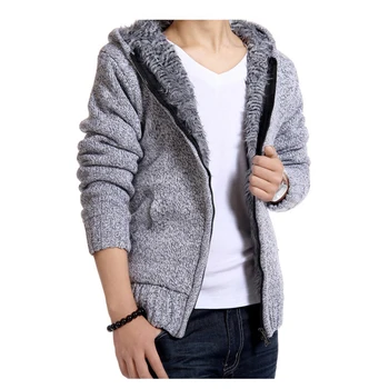 Thick Hooded Casual Full Sleeve thick Coat With Wool Liner Warm Winter With Hat And Zipper Jacket Cotton Coat MZ045
Thick Hooded Casual Full Sleeve thick Coat With Wool Liner Warm Winter With Hat And Zipper Jacket Cotton Coat MZ045