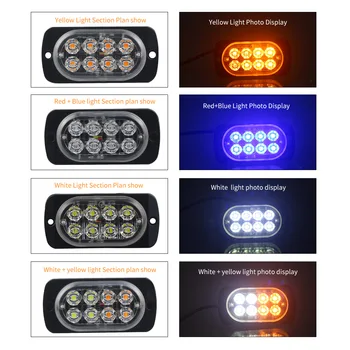 2pcs truck trailer flashing side marker LED light Amber blue white light Surface Mounted water proof lights for trucks
2pcs truck trailer flashing side marker LED light Amber blue white light Surface Mounted water proof lights for trucks