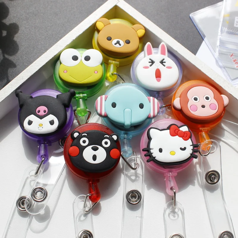 1 Pcs Kawaii Mini Cartoon Dog Retractable Badge Reel Student Nurse Exhibiton ID Name Card Stationery Badge Holder Office Supply
1 Pcs Kawaii Mini Cartoon Dog Retractable Badge Reel Student Nurse Exhibiton ID Name Card Stationery Badge Holder Office Supply