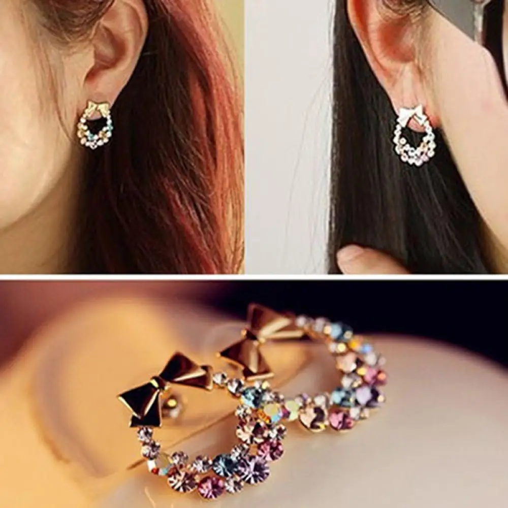 Elegant Crystal Rhinestone Ear long Earrings Jewelry For Fashion Women Lady random color
Elegant Crystal Rhinestone Ear long Earrings Jewelry For Fashion Women Lady random color