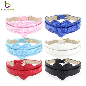 (10 pieces/lot) PU Leather Heart Wristband Bracelets high quality Bracelets Female Fit Slide Letter /Slide Charm LSBR012-1*10
(10 pieces/lot) PU Leather Heart Wristband Bracelets high quality Bracelets Female Fit Slide Letter /Slide Charm LSBR012-1*10