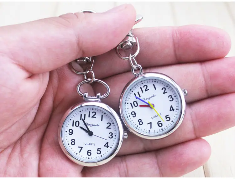 Drop Shipping Large Face Nurses Pocket Fob Watch on a Bar with a keychain Back Silver Color Promotion
Drop Shipping Large Face Nurses Pocket Fob Watch on a Bar with a keychain Back Silver Color Promotion