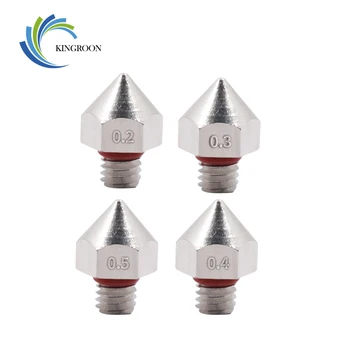 KINGROON 1PC 0.2/0.3/0.4/0.5mm Nozzle For 1.75 Filament 3D Printer Extruder Nozzle MK8 Anet 3D Printer
KINGROON 1PC 0.2/0.3/0.4/0.5mm Nozzle For 1.75 Filament 3D Printer Extruder Nozzle MK8 Anet 3D Printer